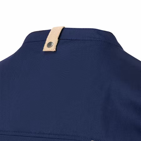 Kortärmad hållbar kockrock i återvunnen polyester med ventilerande rygg herr | Karlowsky