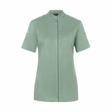 Kortärmad kockrock i TENCEL™-blandning med stretch och ventilerande rygg dam - Diamond Cut® | Karlowsky