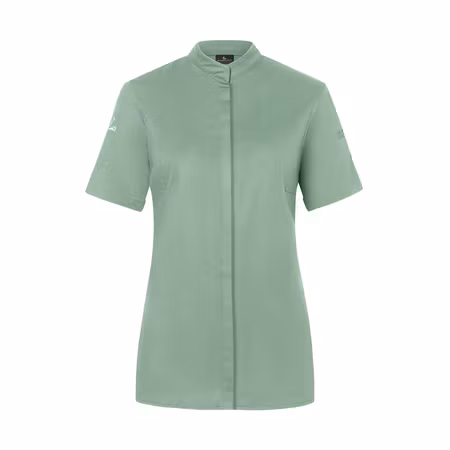 Kortärmad kockrock i TENCEL™-blandning med stretch och ventilerande rygg dam - Diamond Cut® | Karlowsky