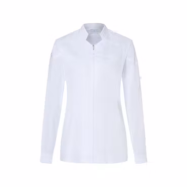Långärmad kockrock i TENCEL™-blandning med stretch och ventilerande rygg dam - Diamond Cut® | Karlowsky