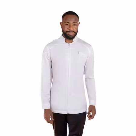 Långärmad kockrock i TENCEL™-blandning med stretch och ventilerande rygg herr - Diamond Cut® | Karlowsky