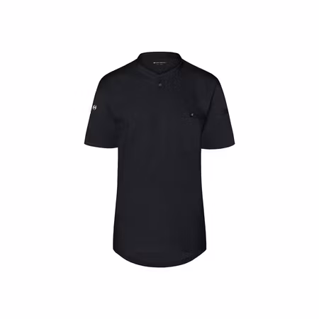 Kortärmad arbetsskjorta i bomull/polyester med ventilerande rygg och figurnära passform herr - Karlowsky