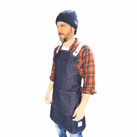 Denimförkläde för kock med slitstark design | Yako&Co