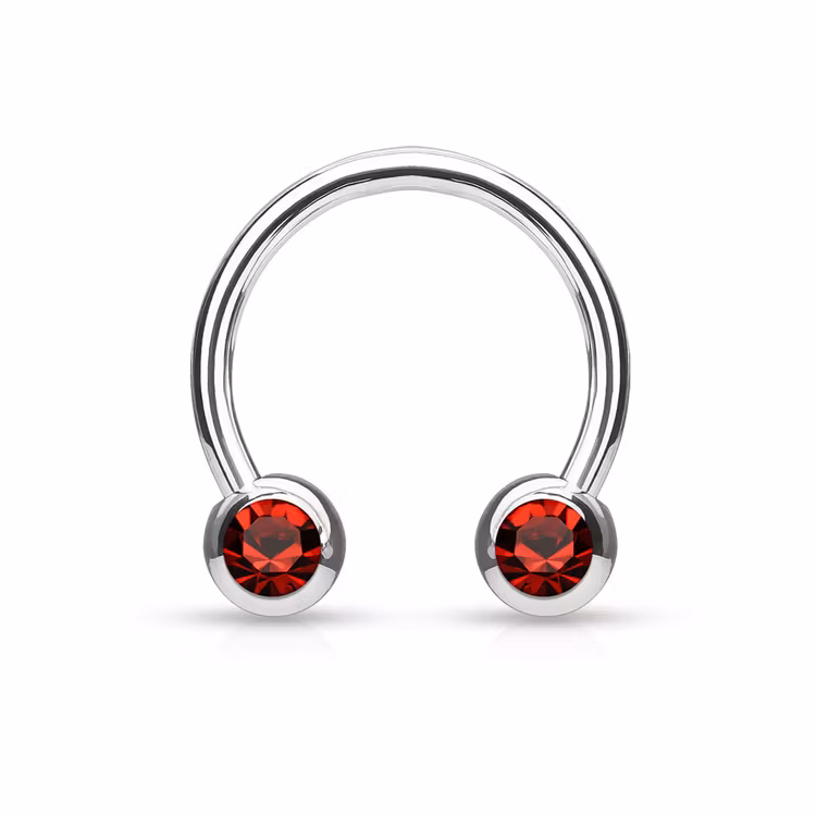 CBR 1.6mm med 5mm frontade crystalkulor (12mm)
