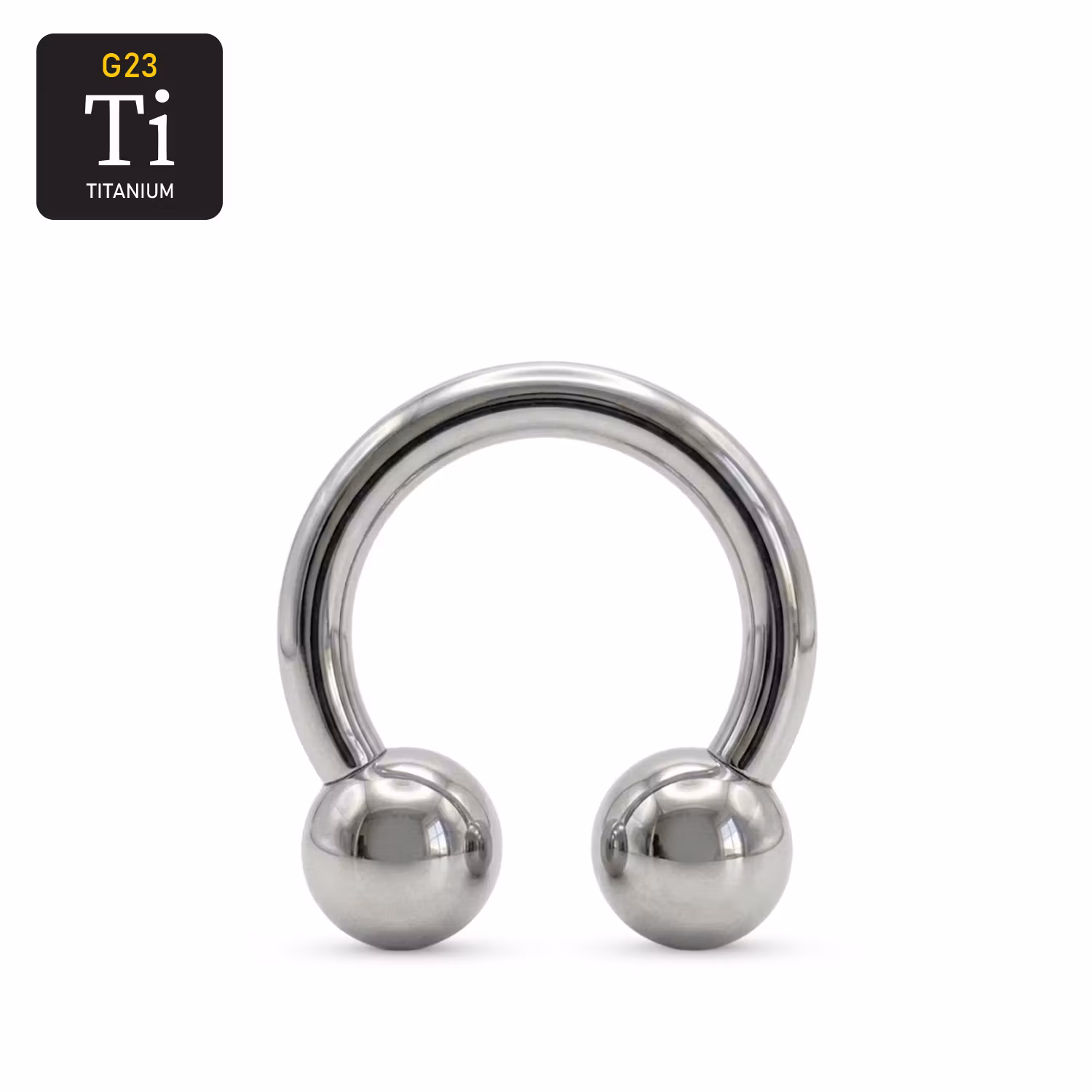 CBR i titanium 3mm med 6mm kulor (12mm diameter)