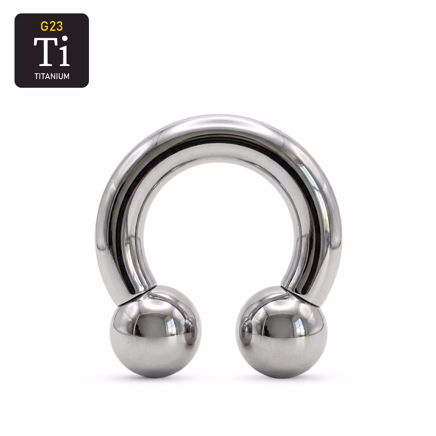 CBR i titanium 6mm med 10mm kulor (16mm diameter)