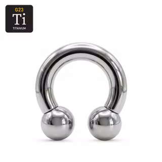 CBR i titanium 6mm med 10mm kulor (16mm diameter)