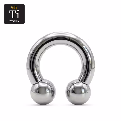 CBR i titanium 6mm med 10mm kulor (16mm diameter)