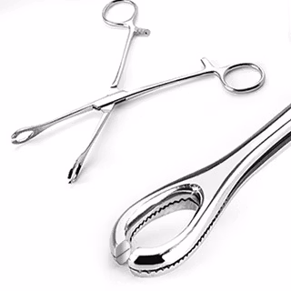 Standard Sponge Slotted Forceps
