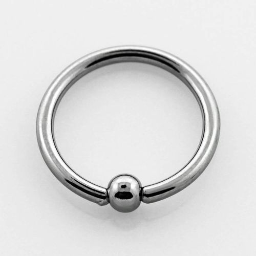 BCR ring med kulstängning 1.2mm med 2.5mm kula