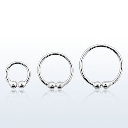 Ring i 925 Silver Fake-Clip