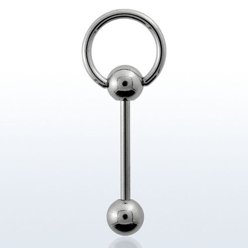 Tungstav / Barbell 1.6mm med slavring