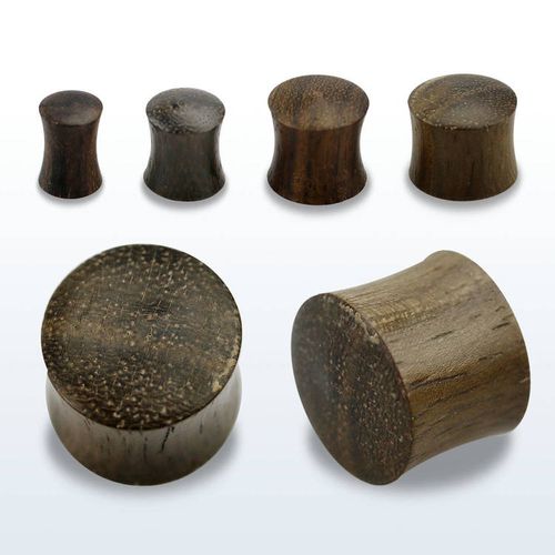 Sono Wood "Double Flare" träplugg