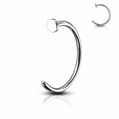 Nose Hoop näsring i stål