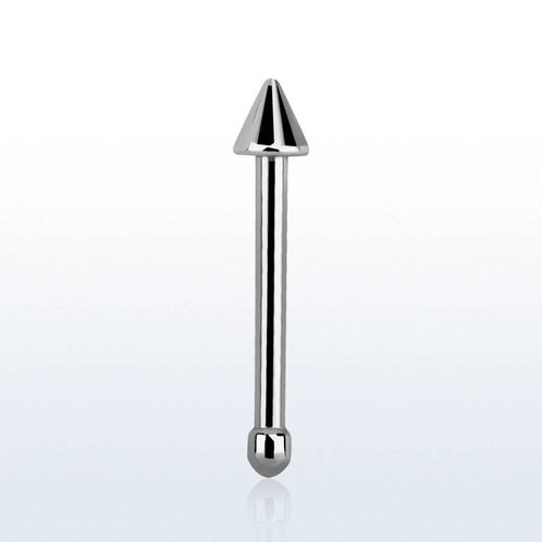 Näspin 0.8mm "nose bone" med 2mm kon