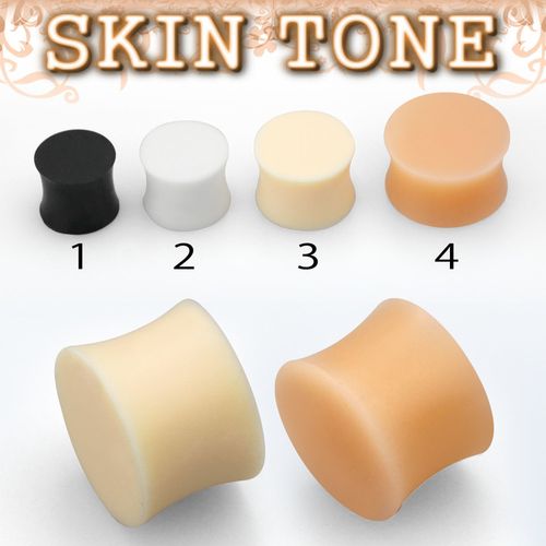 Double flare plugg / retainer i silikon
