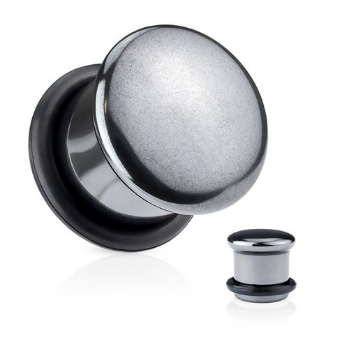 Hematit stenplugg med O-ring