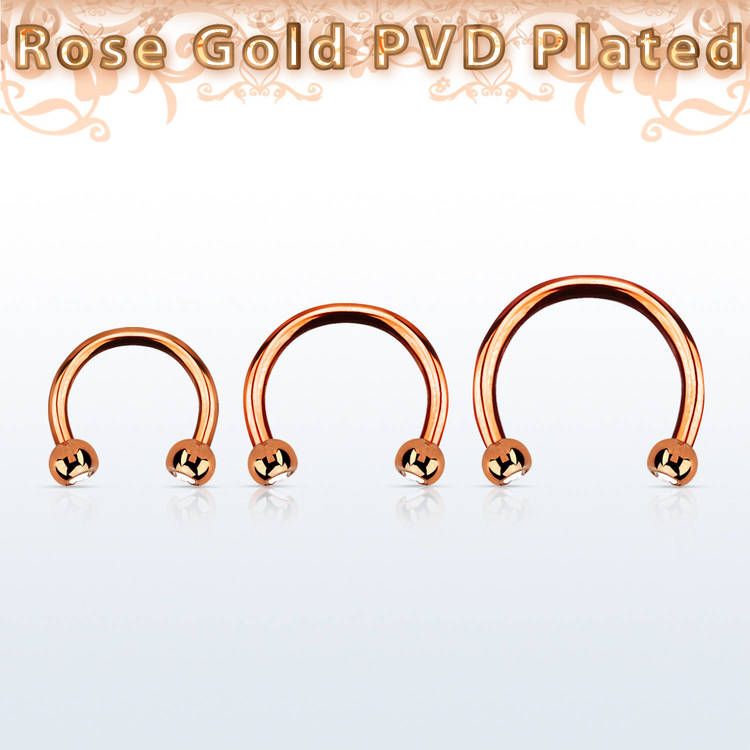 CBR 1.2mm med 3mm crystalkulor roséguld