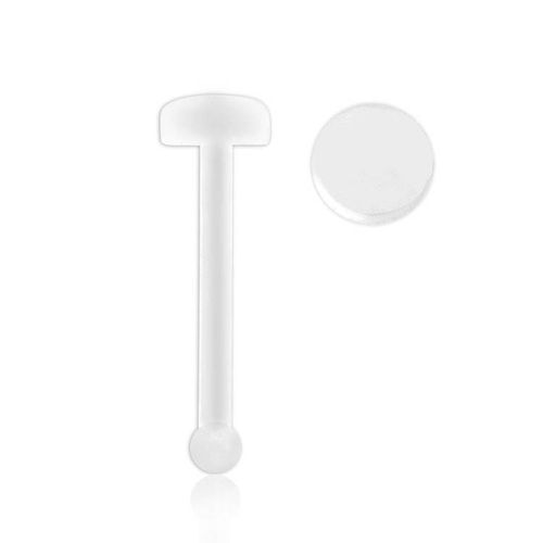 Retainer "Nose Bone" med 2mm platt topp
