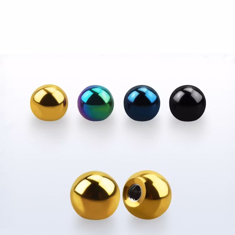 Lös kula eloxerad 4mm diameter 1.2mm gänga (lös del)