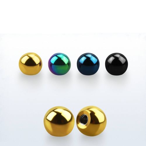 Lös kula eloxerad 4mm diameter 1.2mm gänga (lös del)
