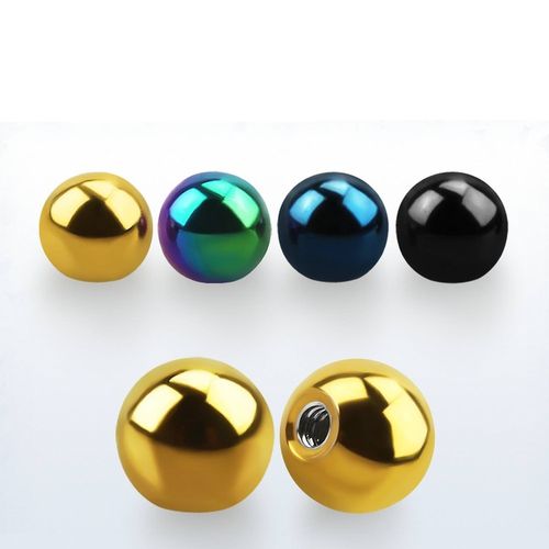Lös kula eloxerad 8mm diameter 1.6mm gänga (lös del)