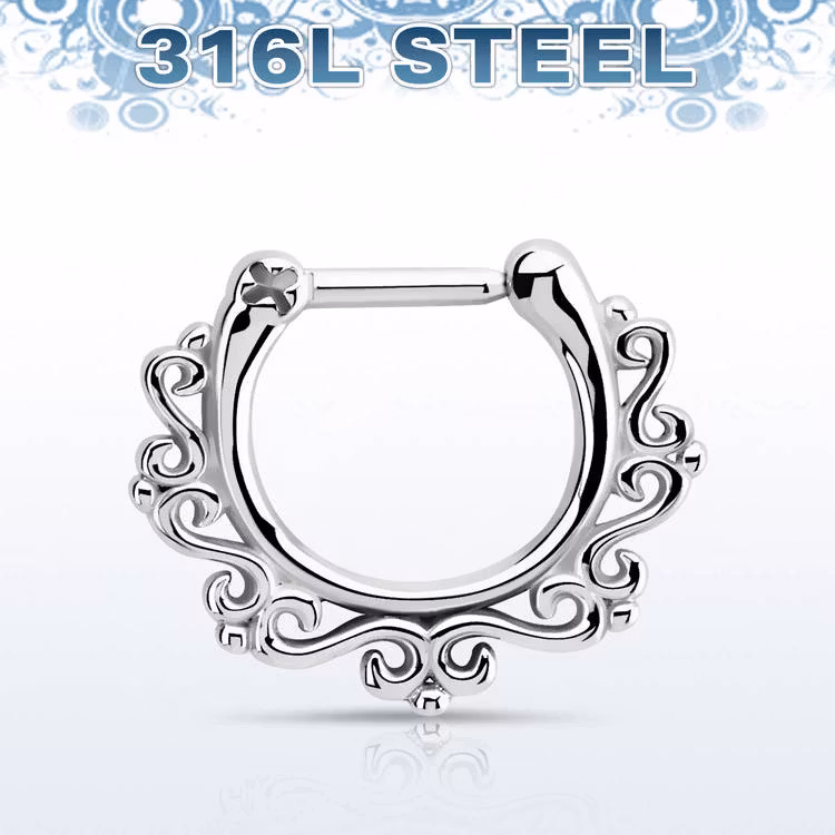 Septum Clicker - Indian Design