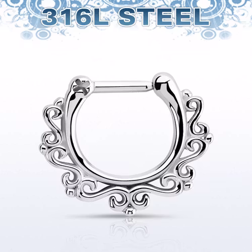 Septum Clicker - Indian Design
