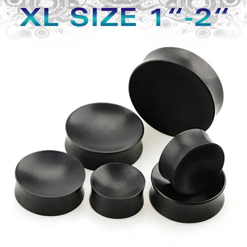 Konkav träplugg areng wood XXL (25-52mm)