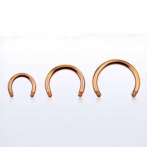 Lös CBR PVD-Pläterad roséguld 1.6mm (lös del)