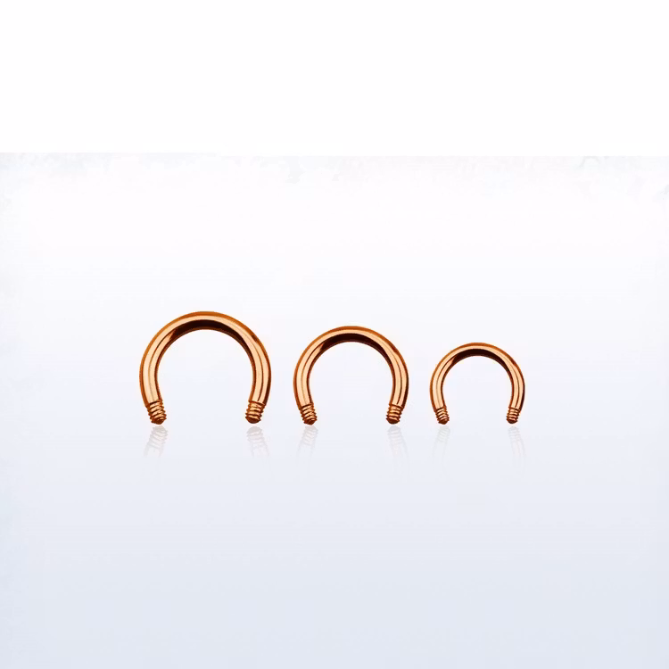 Lös CBR PVD-Pläterad roséguld 1.2mm (lös del)