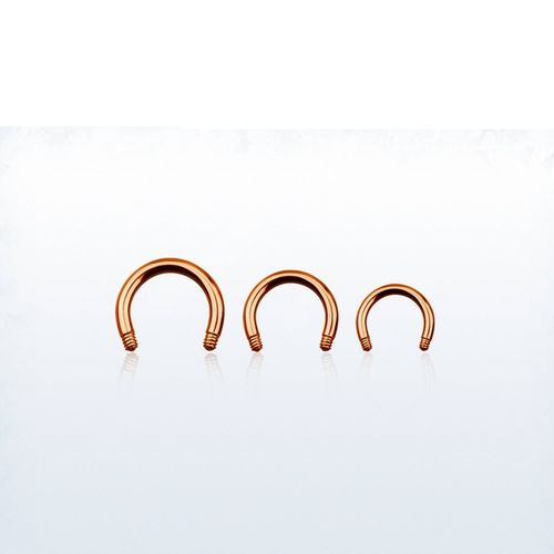Lös CBR PVD-Pläterad roséguld 1.2mm (lös del)