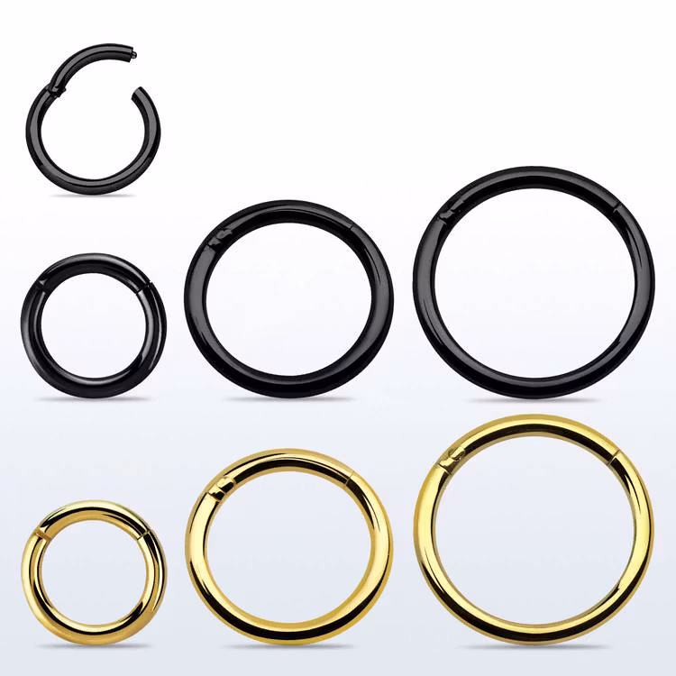 PVD-Pläterad segmentring med gångjärn 1.2mm
