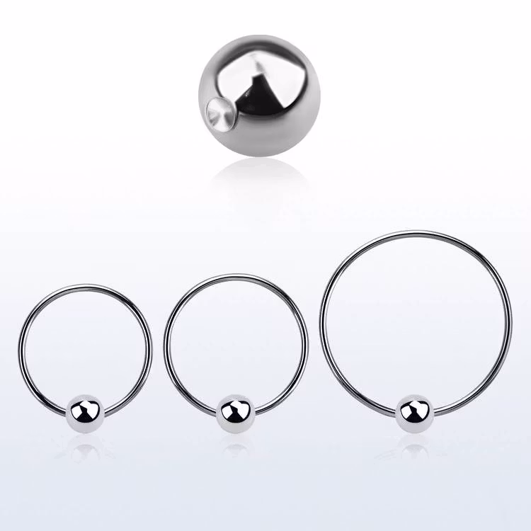 Extra stor BCR 1.2mm med 5mm kula