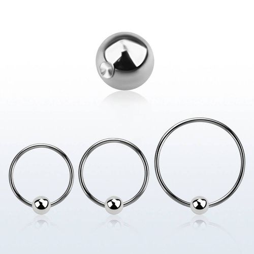 Extra stor BCR 1.6mm med 5mm kula