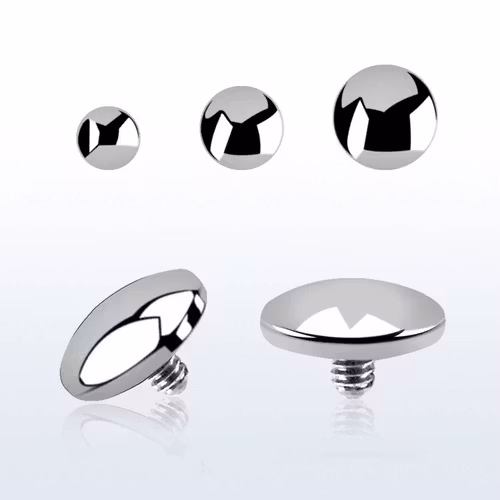 Dermal piercing 1.2mm "platt dome"