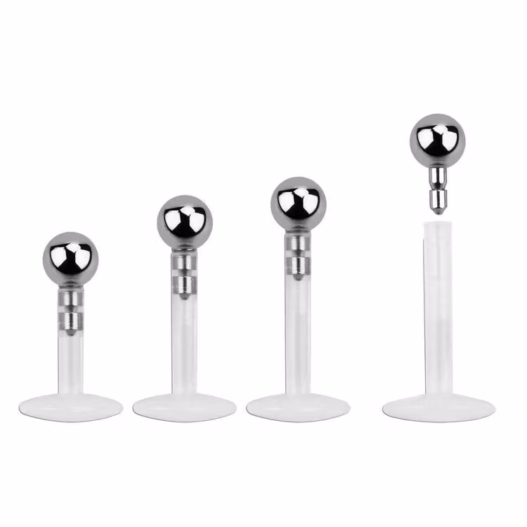 BIO-Flex Labret / Monroe 1.2mm med 3mm push-in kula