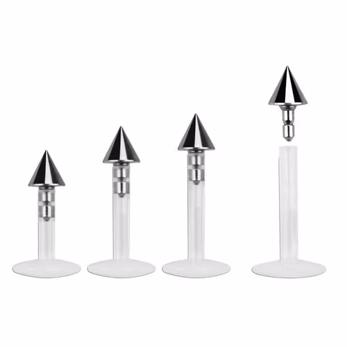 BIO-Flex Labret / Monroe 1.2mm med 3mm push-in kon