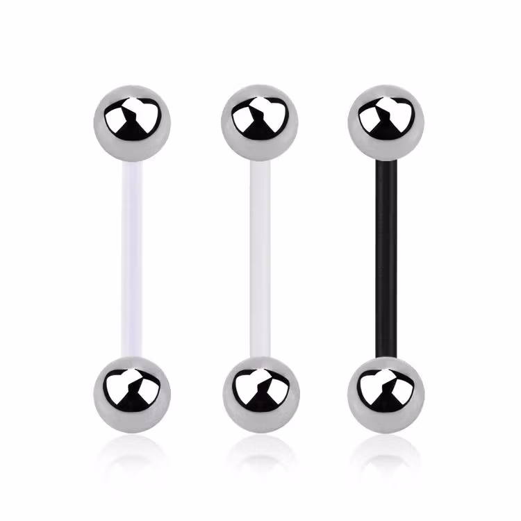 Bio-flex barbell 1.6mm med 6mm kulor