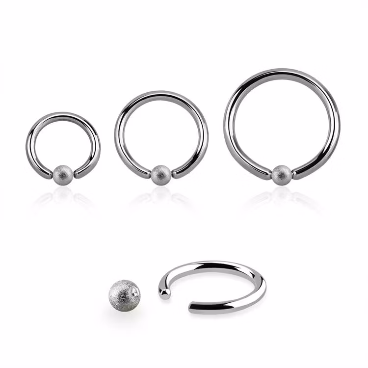 BCR 1.2mm med 3mm frostad kula