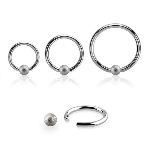 BCR 1.2mm med 4mm frostad kula