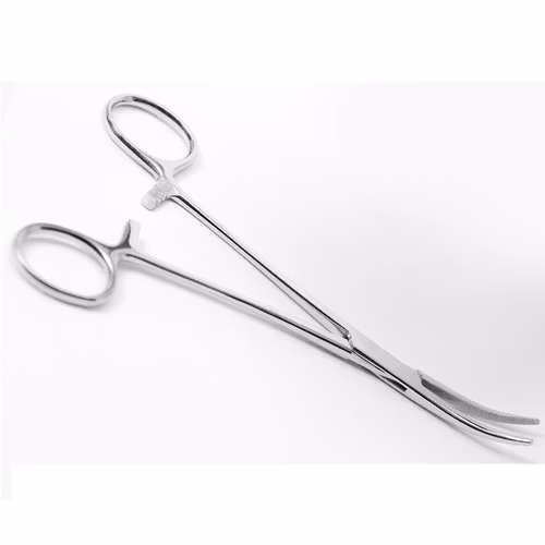 Kelly forceps - böjd tång