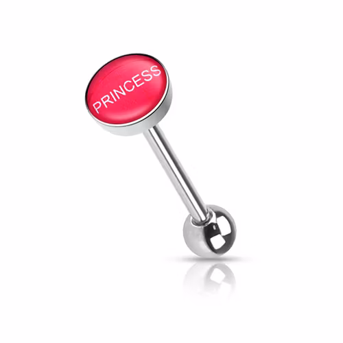 Barbell / Tungstav med "princess" logo