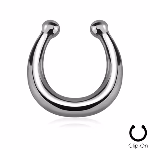 Septum fake / septum hanger - hästsko