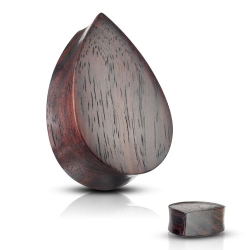 Droppformad sono wood träplugg
