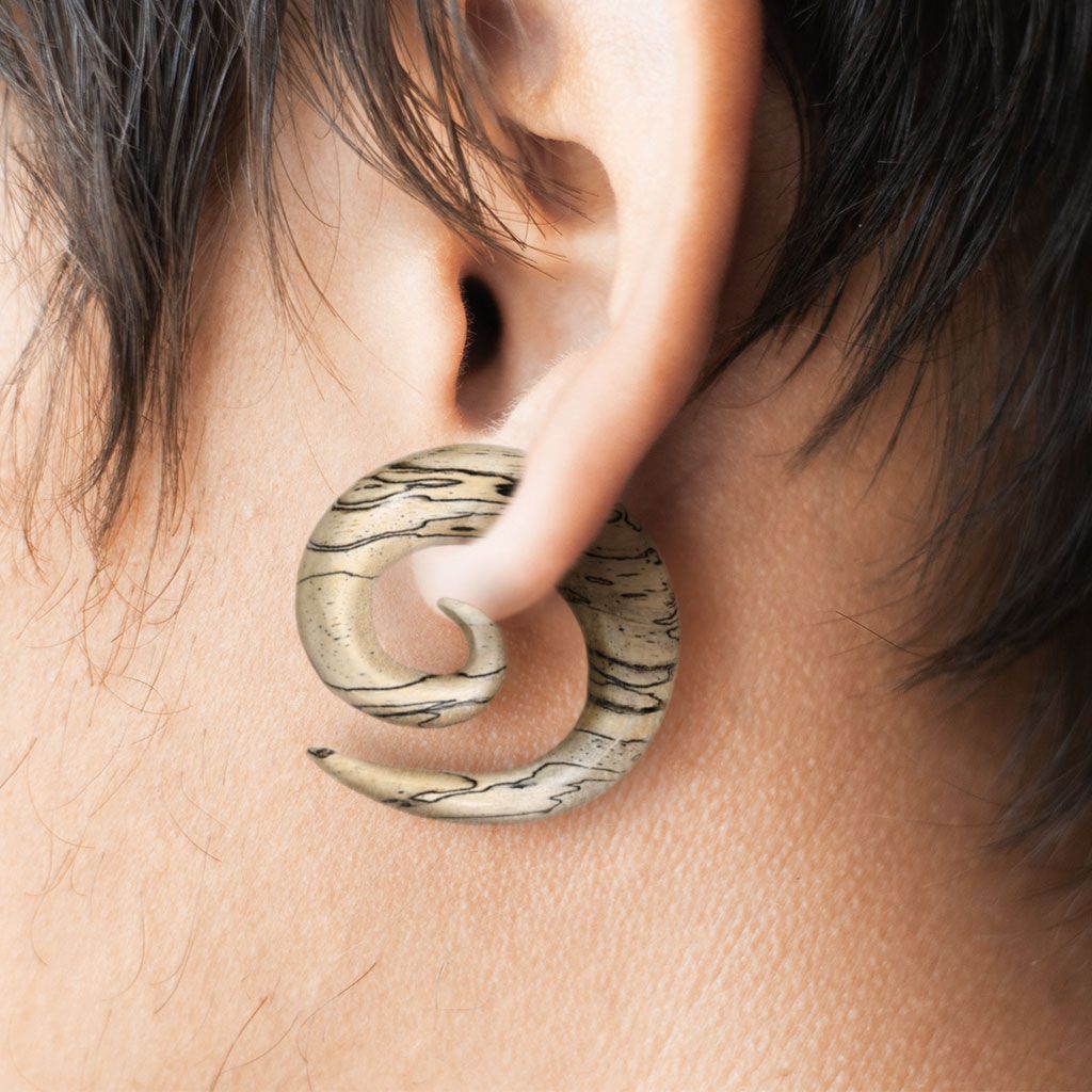 Töjspiral i tamarind wood