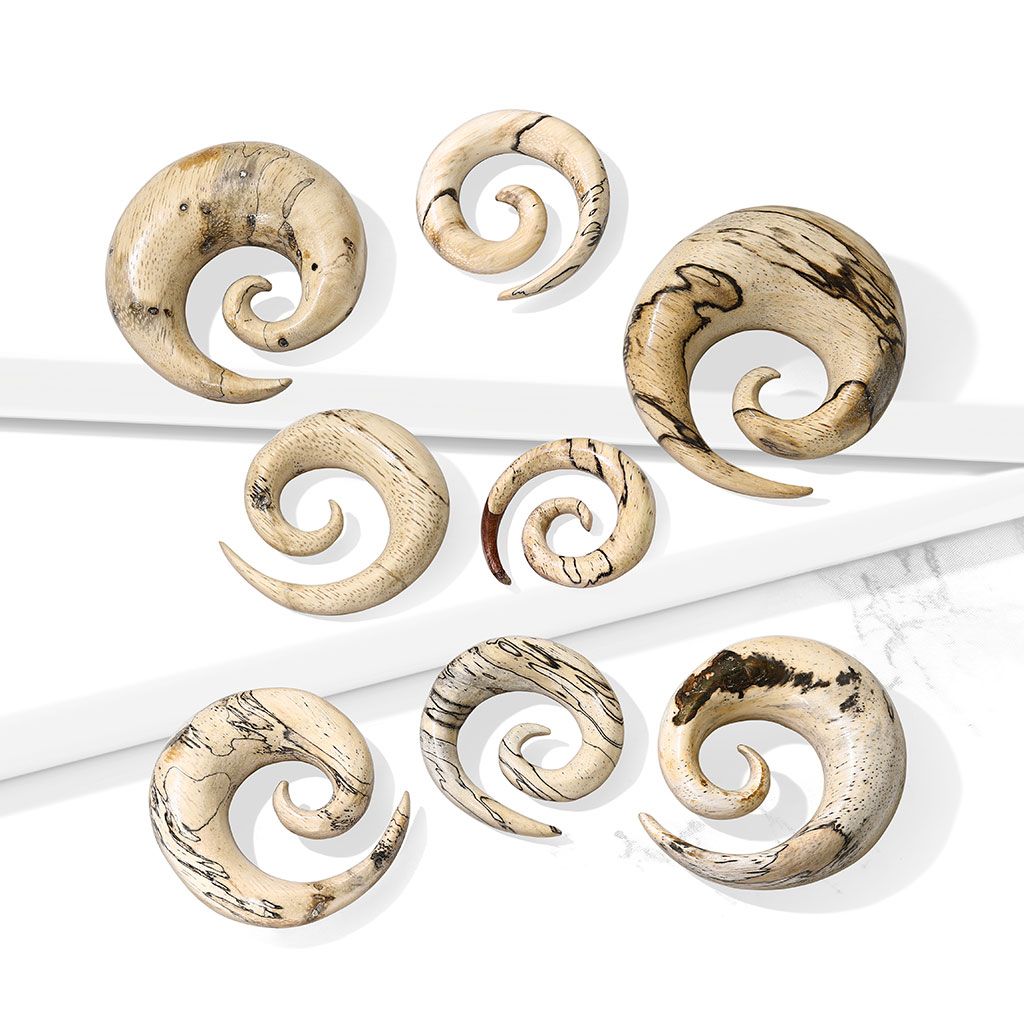 Töjspiral i tamarind wood