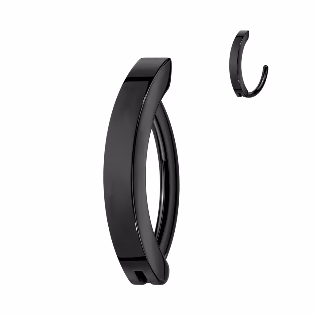 Titanium navelsmycke med unik design