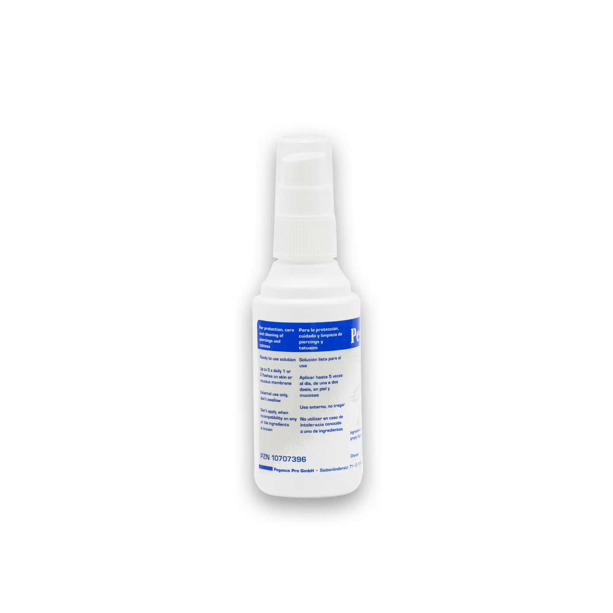 Pega-care piercing eftervård - Spray 75ml med pantenol