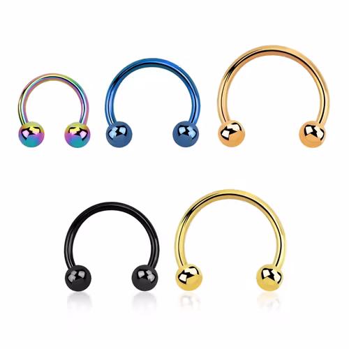 PVD-Pläterad CBR 0.8mm med 3mm kula